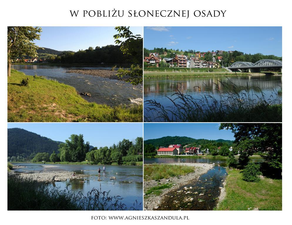 Sloneczna Osada - Komfortowe Domki Krościenko Dış mekan fotoğraf