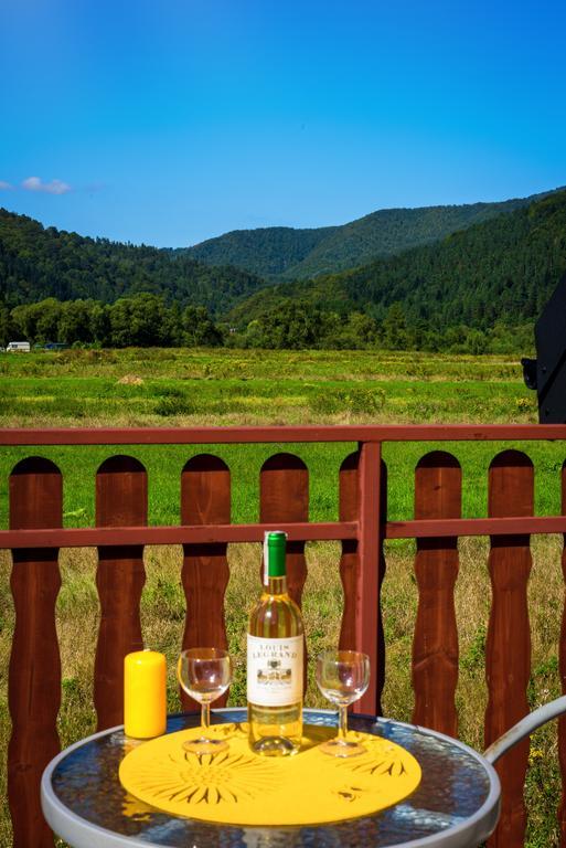 Sloneczna Osada - Komfortowe Domki Krościenko Dış mekan fotoğraf